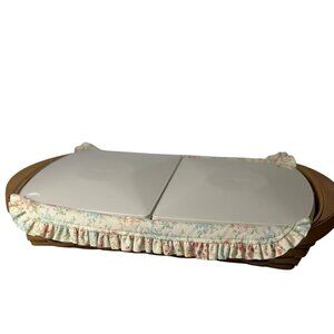 Longaberger Hostess Serve it Up Basket w/ Protectors, Lid & 3 Liners 13"x21"